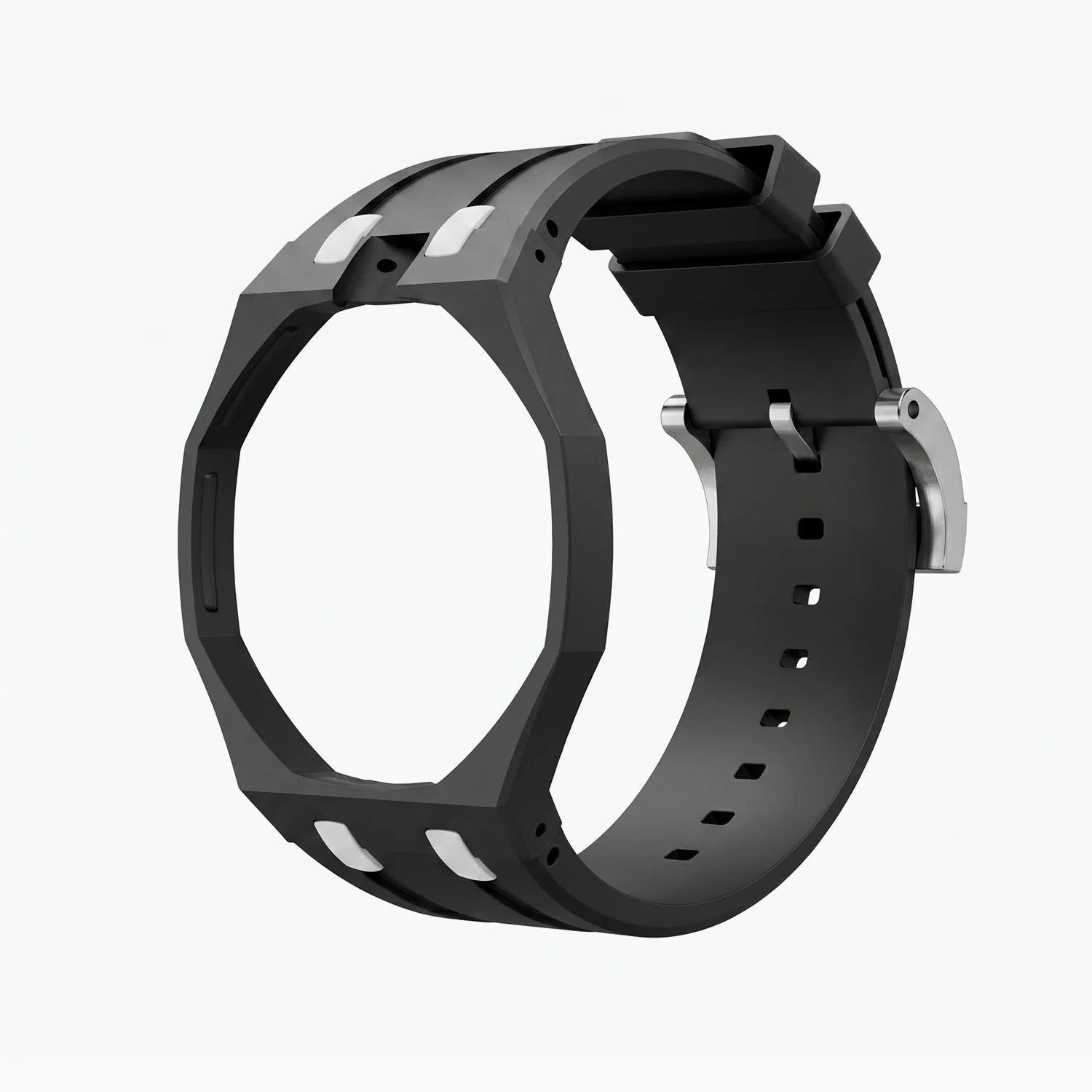 Ocho Negro Swatch x AP Royal Pop Rubber Case-Strap